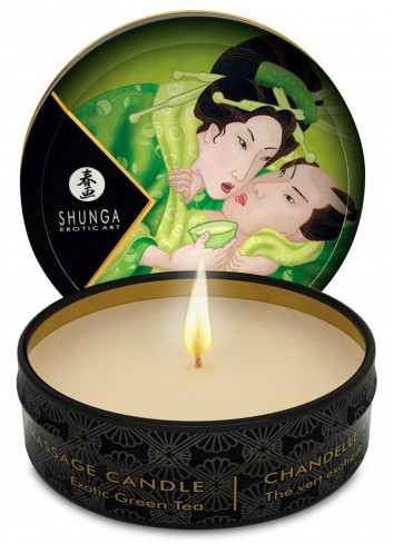 Mini Massage Candle Exotic Green Tea