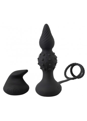 Rebel RC butt plug with cock&b