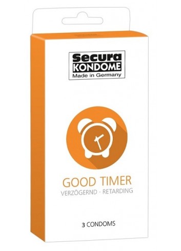Prezerwatywy Przedłużające Stosunek Secura Good Timer 3szt