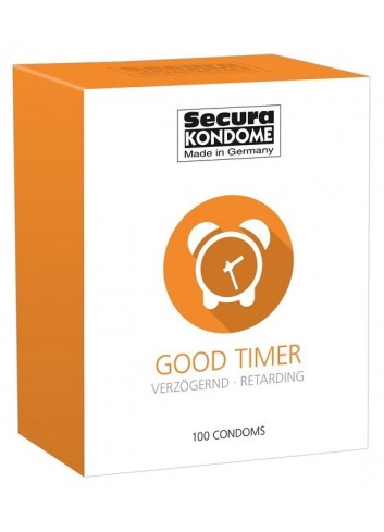 Prezerwatywy Przedłużające Stosunek Secura Good Timer 100 szt