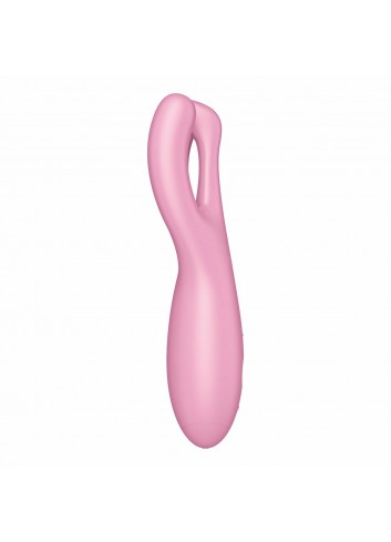 Wibrator-Threesome 4 Connect App (Pink)