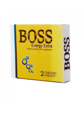 Mocne tabletki na erekcje boss Energy extra Ginseng 2 szt