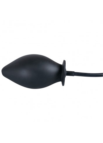 Korek Analny Nadmuchiwany True Black Inflatable Anal Plug