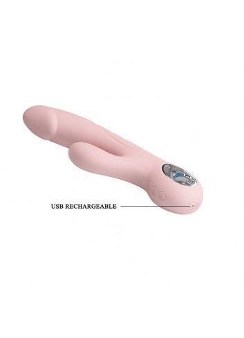 silikonowy wibrator ze stymulatorem łechtaczki sexshop kielce eroticdream