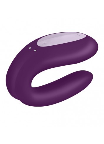 fioletowy wibrator dla par podczas seksu