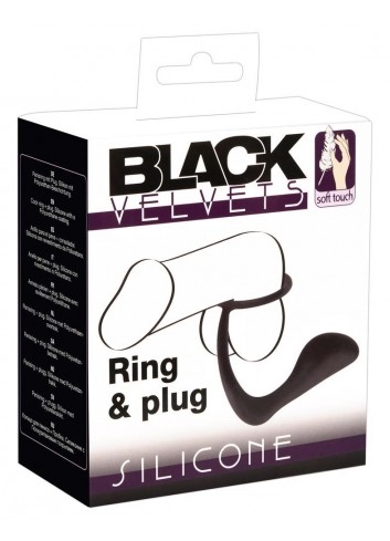Black Velvets Ring & Plug