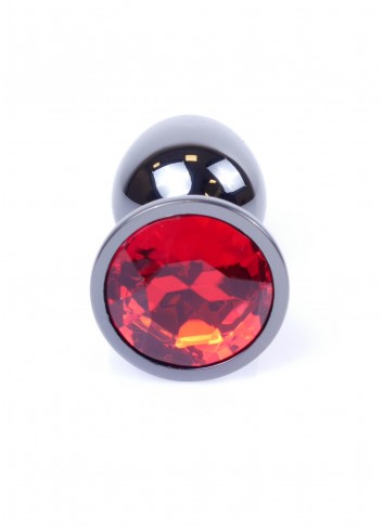 Korek analny z czerwonym kryształem