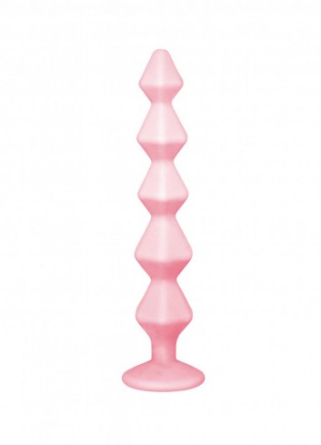 Anal bead with crystal Emotions Buddy Pink