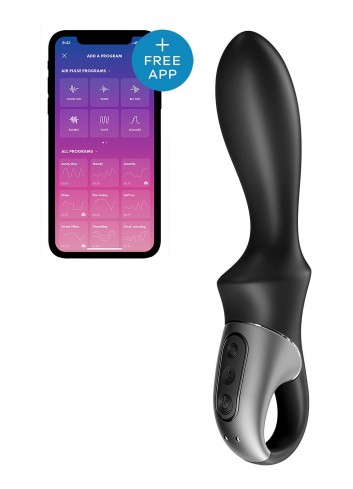 Wibrator erotyczny unisex Heat Climax sterowany telefonem