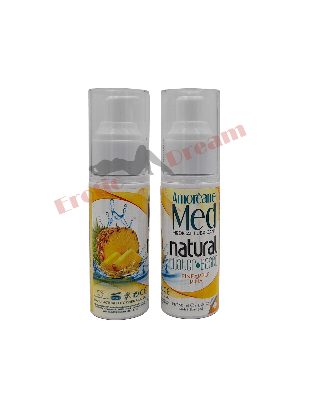 Medyczny lubrykant o zapachu ananasa z fitoplanktonem i kolagenem 50 ml