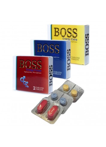 Zestaw testowy tabletek na erekcję Boss energy power