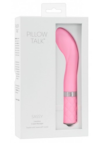 Silikonowy Wibrator Pillow Talk Sassy Różowy 20cm